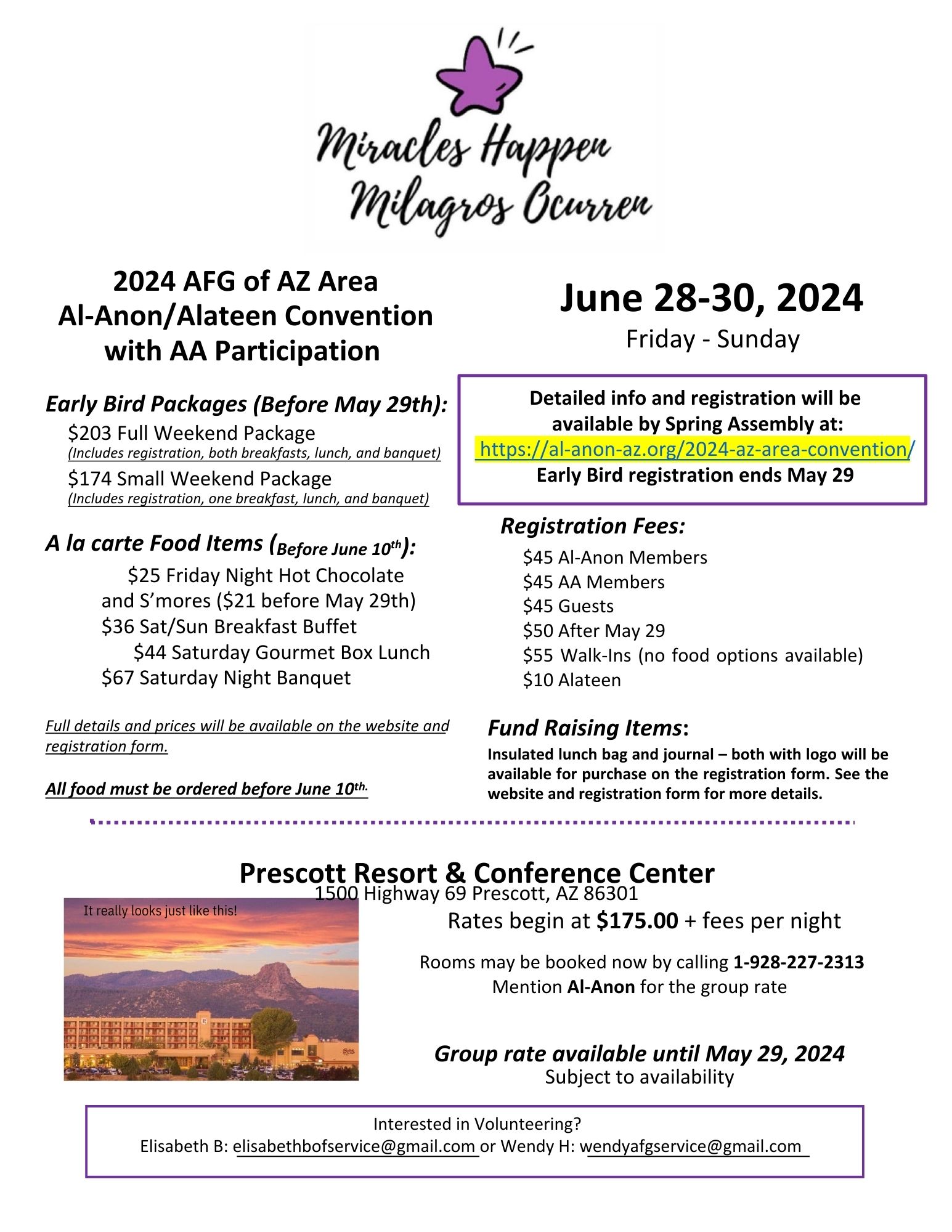 2024 AFG of AZ Area Al-Anon/Alateen Convention w/ AA Participation