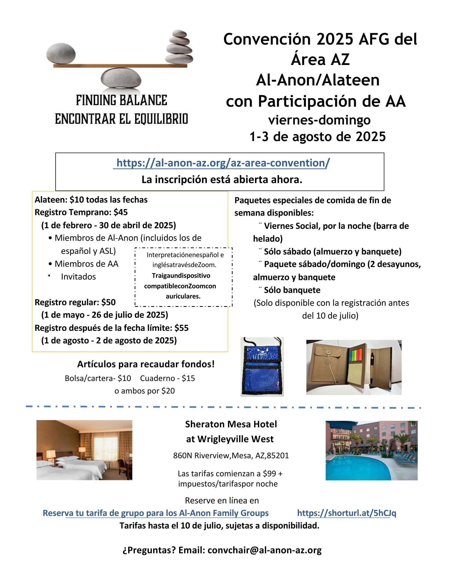 Convención 2025 AFG del Área AZ Al-Anon/Alateen con Participación de AA