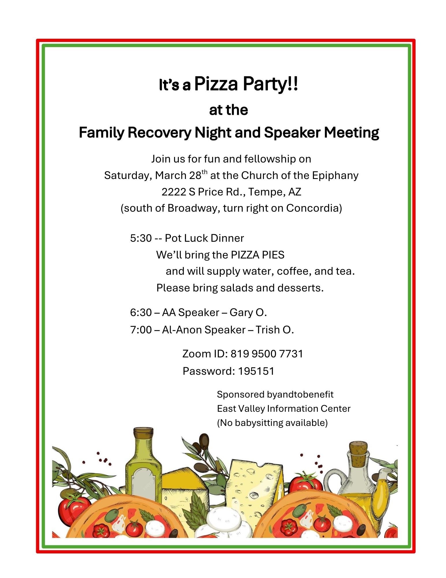 2026 Family Recovery Night