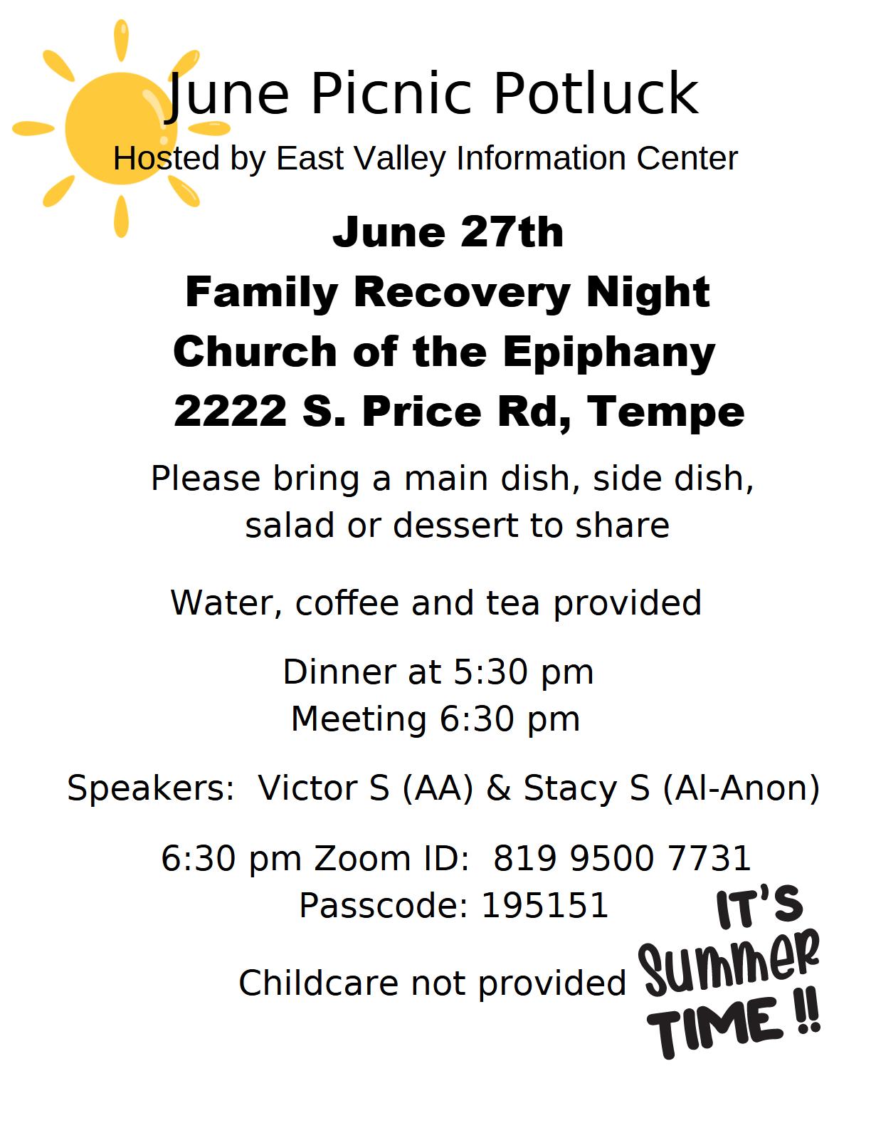 2026 June Picnic Potluck FRN