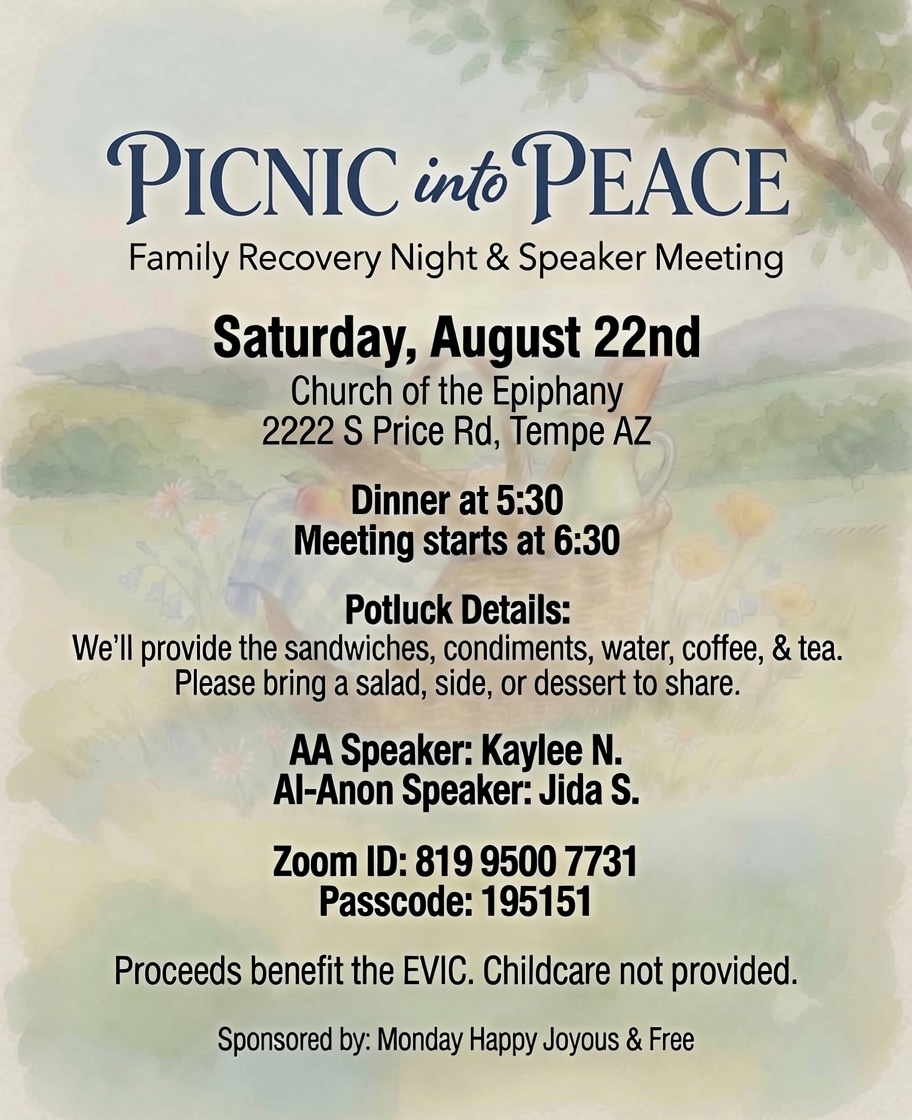 2026 August Picnic Into Peace
