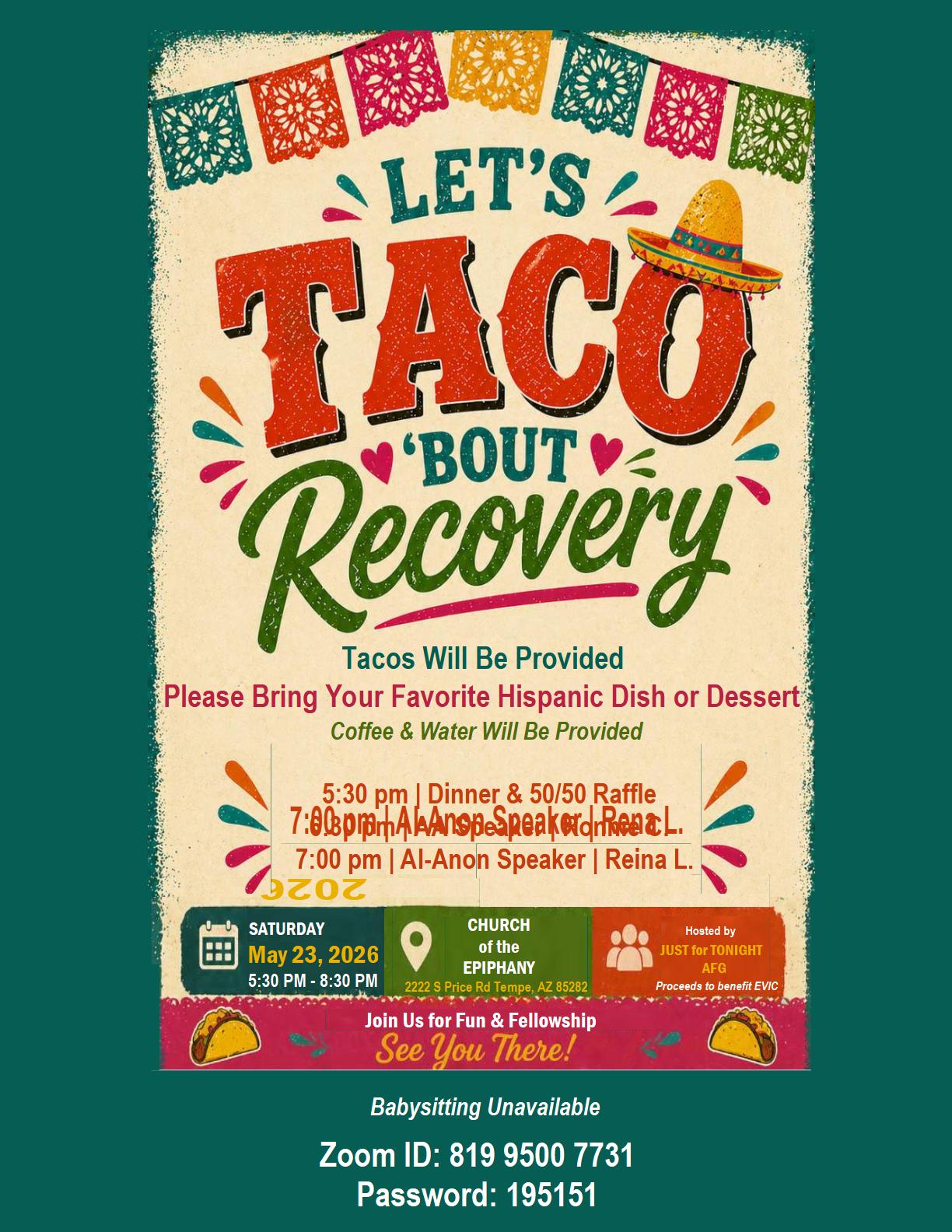 2026 Let's Taco 'Bout' Recovery FRN