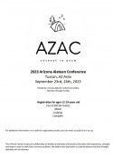 AZAC-2023 Registration Flyer September 23-24